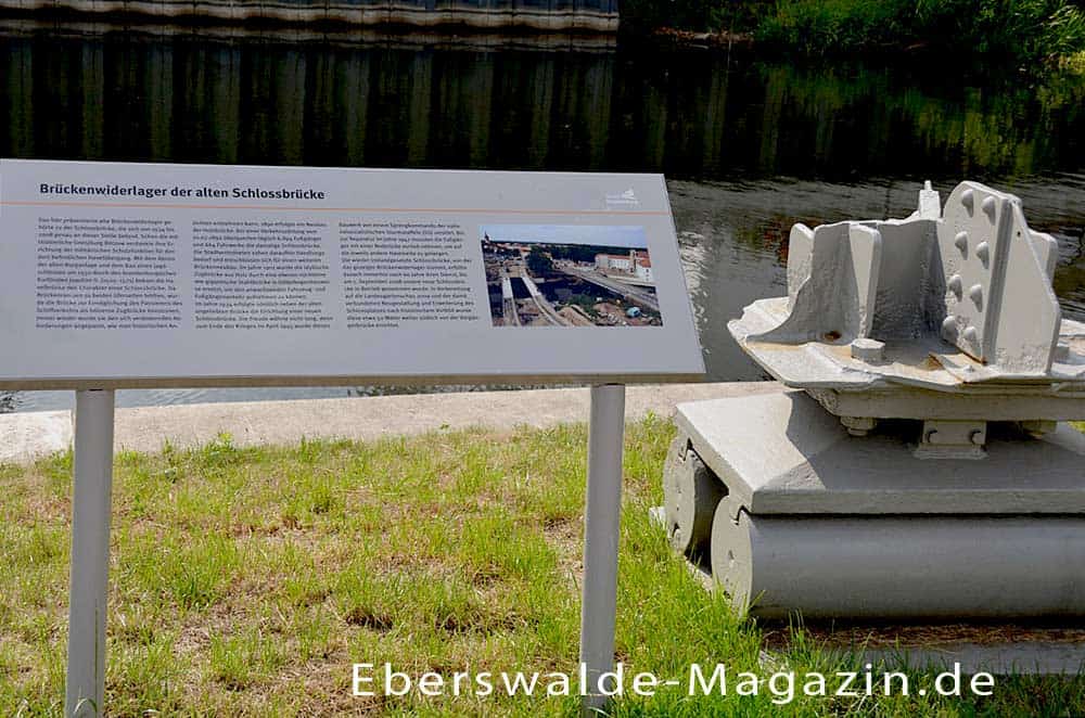 Wiederlager der Alten Schlossbrücke Oranienburg Wiederlager der Alten Schlossbrücke Oranienburg