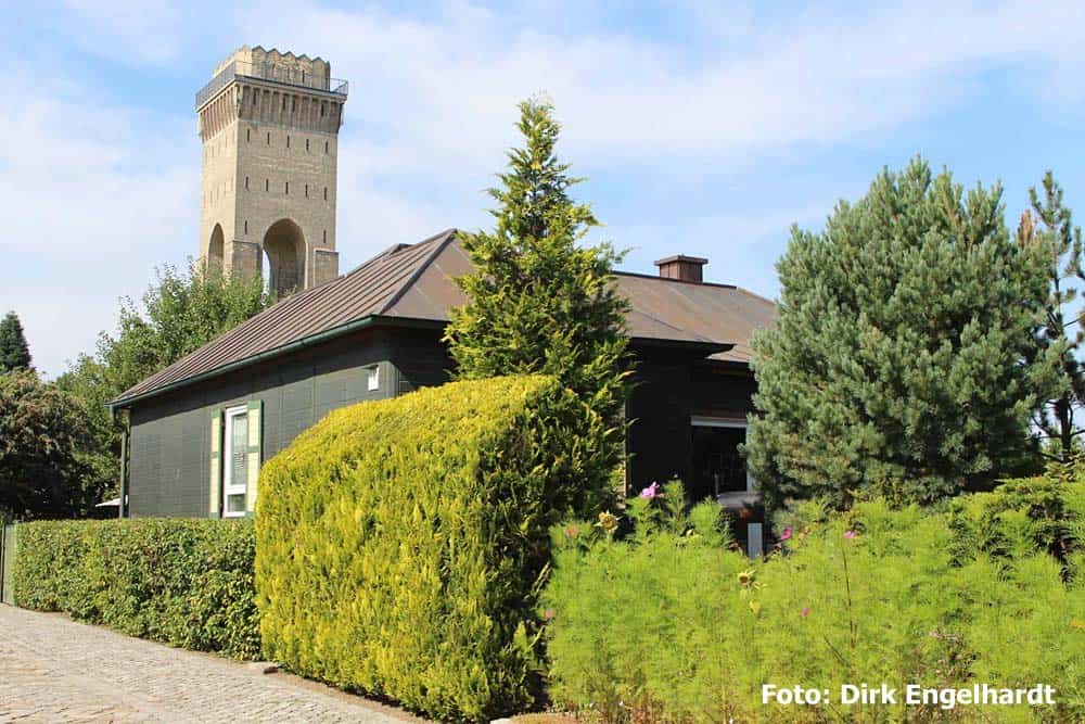 Die Kupferhäuser in Eberswalde in der Nähe des Finower Wasserturms Die Kupferhäuser in Eberswalde in der Nähe des Finower Wasserturms