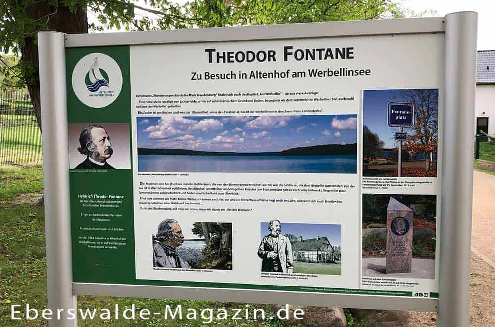 Auf den Spuren von Theodor Fontane am Werbellinsee