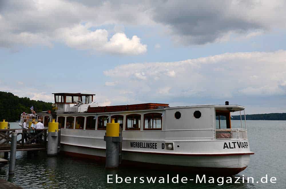 Schifffahrt auf dem Werbellinsee