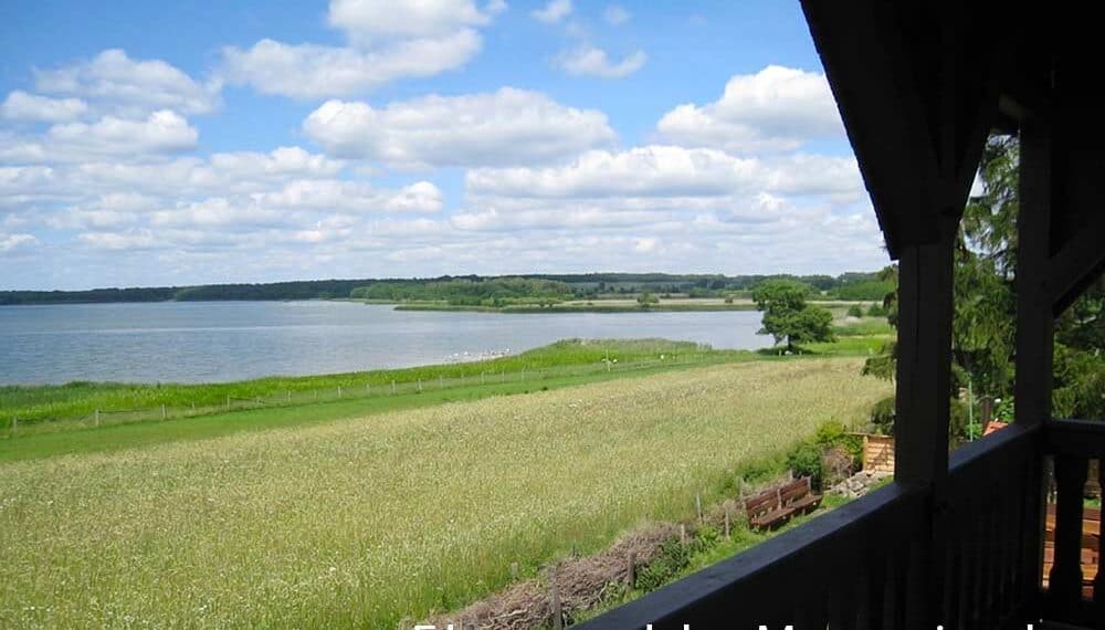 Blick auf dem Grimnitzsee vom Eulenturm in Althüttendorf